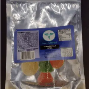 Delta 9 Chill Gummy Dots 15 mg